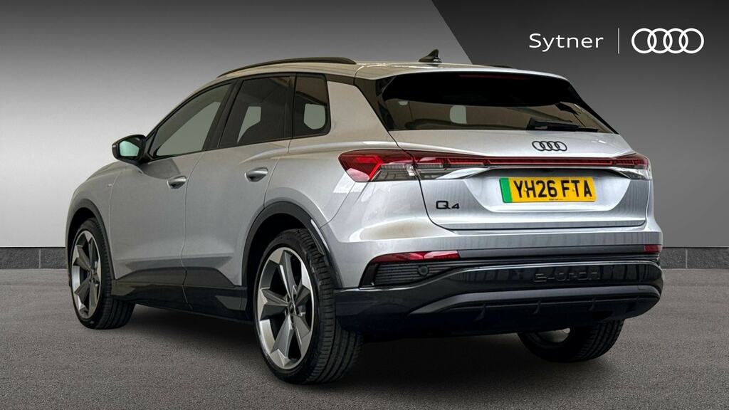 Audi Q4 E Tron 210Kw 45 82Kwh Black Edition Tech Pack Silver #3
