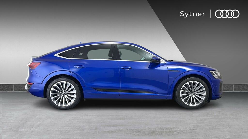 Audi Q8 e tron 250Kw 50 Quattro 95Kwh S Line Tech Pack Blue #4