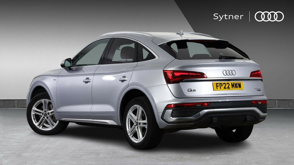 Audi Q5 40 Tdi Quattro S Line S Tronic Silver #3