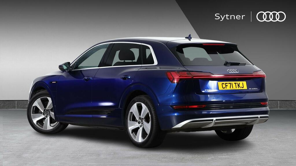 Audi E-tron 300Kw 55 Quattro 95Kwh S Line Blue #3