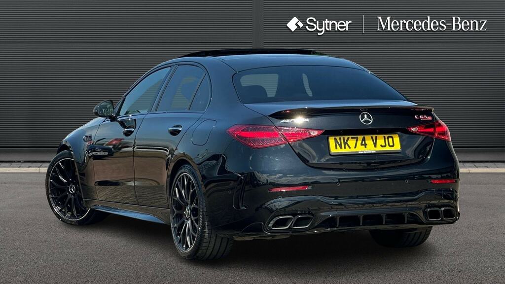 Mercedes-Benz C Class C63 S E 4Matic Night Ed Premium Mct NK74VJO Black #2