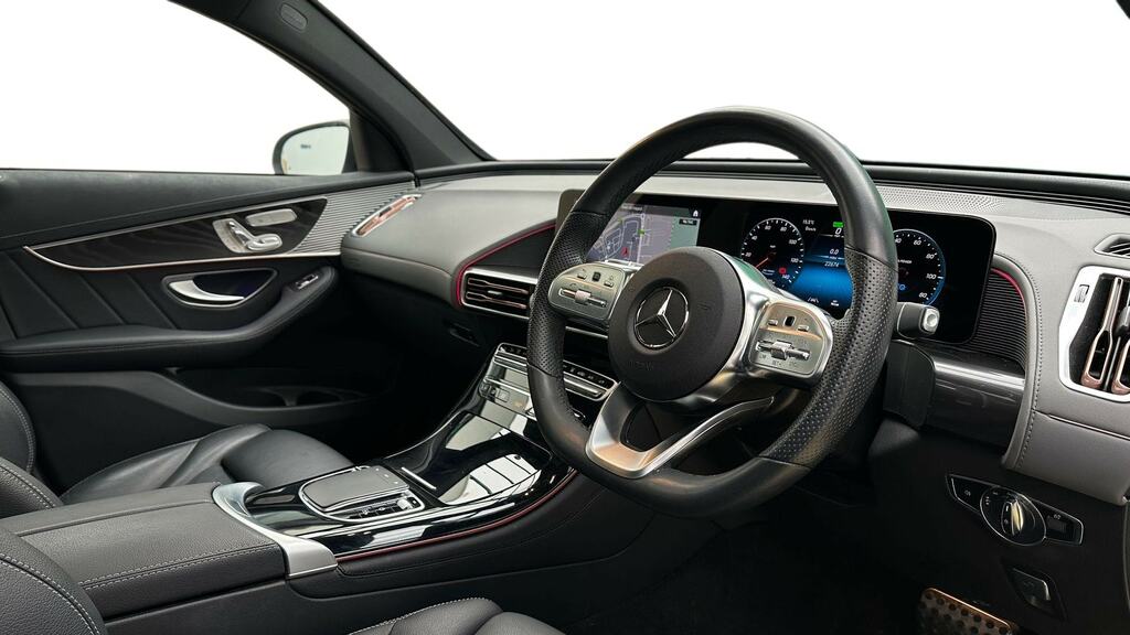 Mercedes-Benz EQC Eqc 400 300Kw Amg Line Premium Plus 80Kwh Black #3