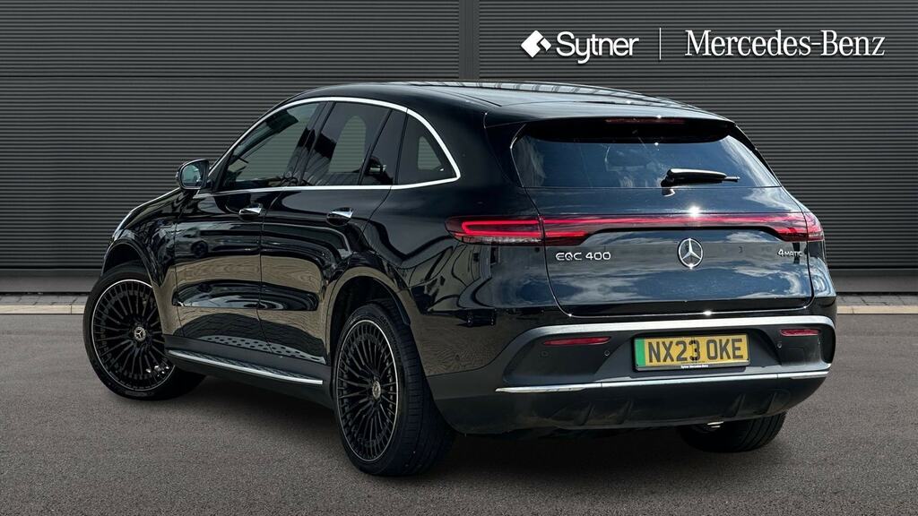 Mercedes-Benz EQC Eqc 400 300Kw Amg Line Premium Plus 80Kwh Black #2