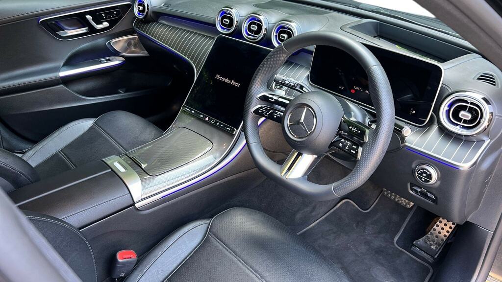 Mercedes-Benz C Class C200 Amg Line Premium Plus 9G-tronic KS25UAW Black #3
