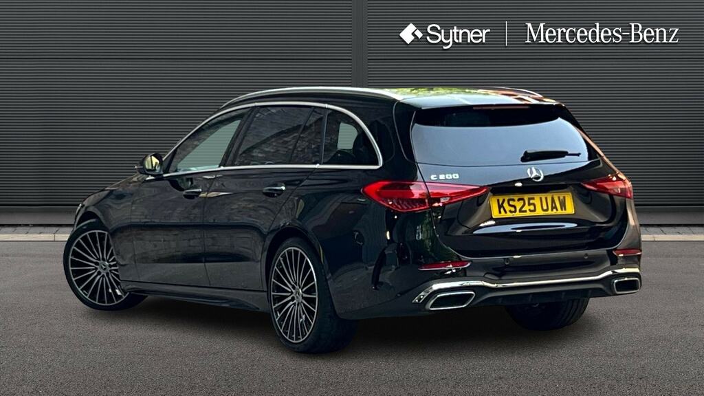 Mercedes-Benz C Class C200 Amg Line Premium Plus 9G-tronic KS25UAW Black #2