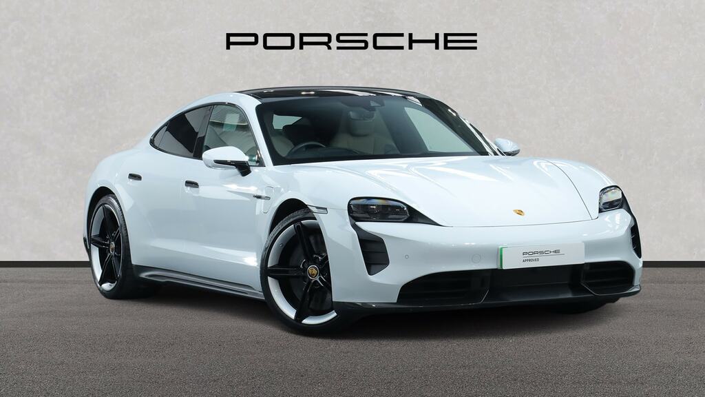 Porsche Taycan 560Kw Turbo S 93Kwh White