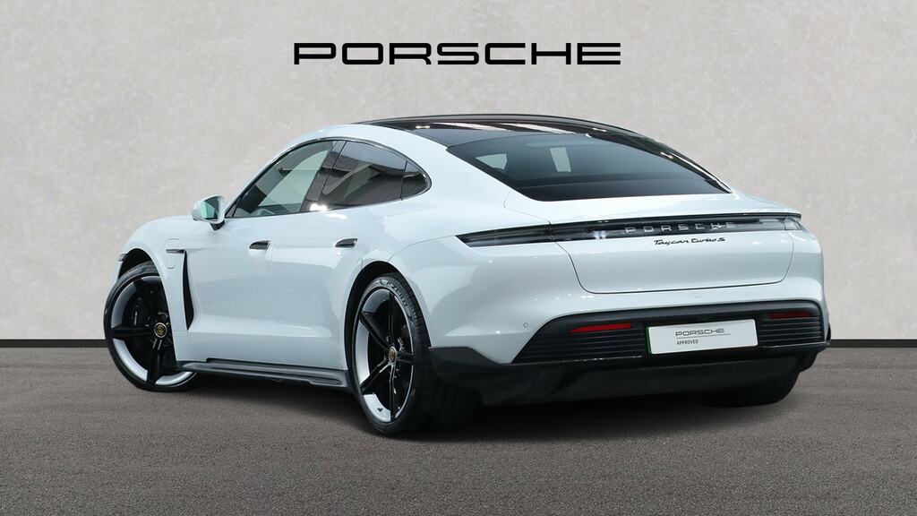 Porsche Taycan 560Kw Turbo S 93Kwh White #2