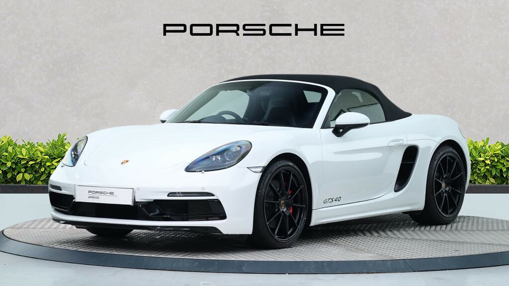 Porsche 718 Boxster 4.0 Gts Pdk White #4