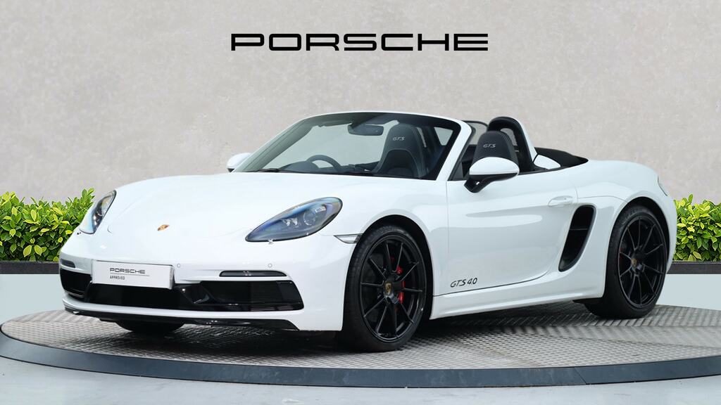 Porsche 718 Boxster 4.0 Gts Pdk White #5