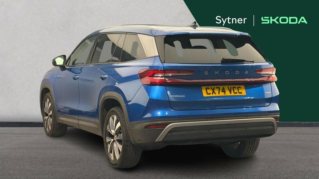 Skoda Kodiaq 2.0 Tdi 193 Se L 4X4 Dsg 7 Seat CX74VCC Blue #3