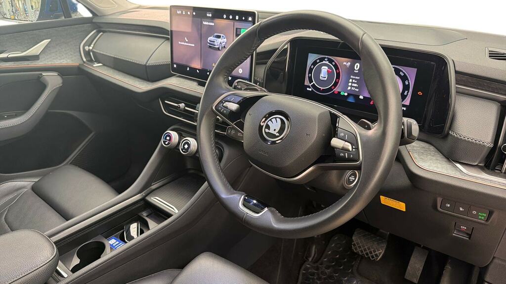 Skoda Kodiaq 2.0 Tdi 193 Se L 4X4 Dsg 7 Seat CX74VCC Blue #6