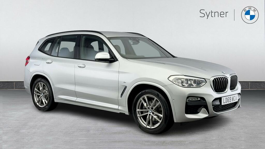 BMW X3 Xdrive20d M Sport Step Silver