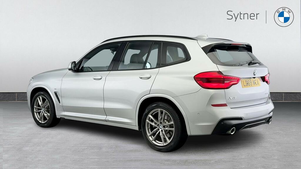 BMW X3 Xdrive20d M Sport Step LD69WCA Silver #2