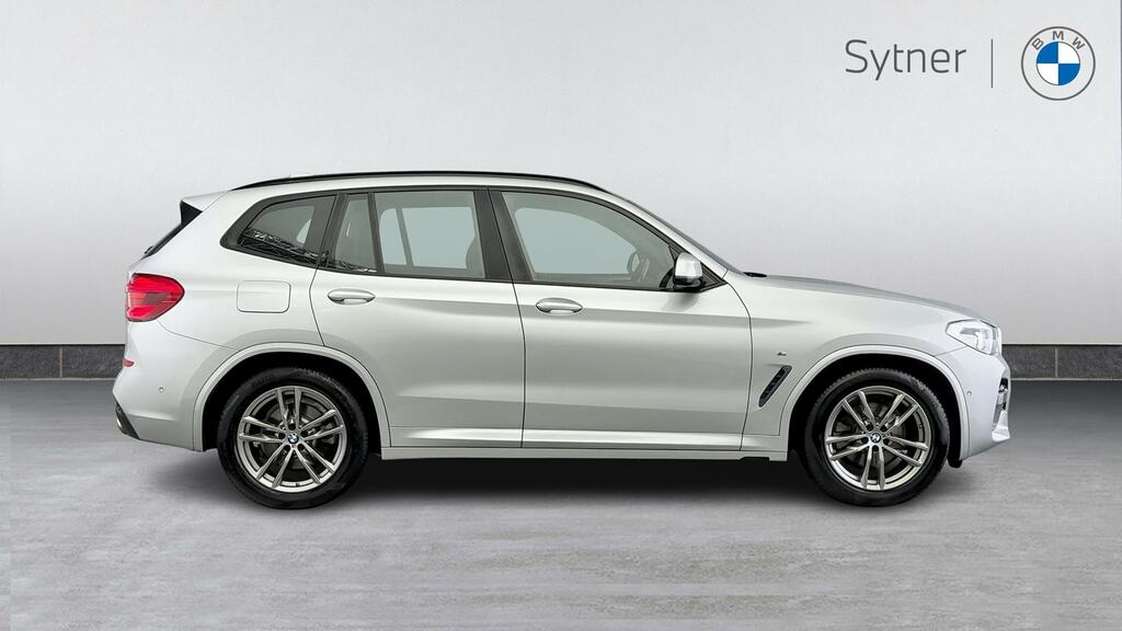 BMW X3 Xdrive20d M Sport Step LD69WCA Silver #3