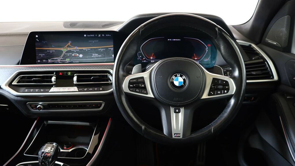 BMW X5 Xdrive M50i Black Vermilion Edition Black #5