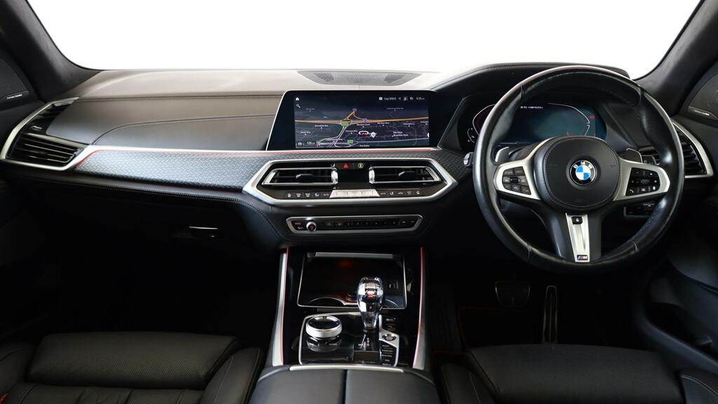 BMW X5 Xdrive M50i Black Vermilion Edition Black #4