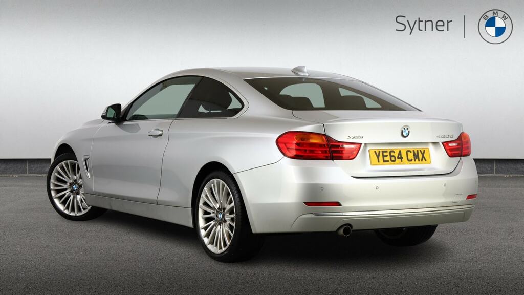 BMW 4 Series Gran Coupe 420D Xdrive Luxury Silver #2