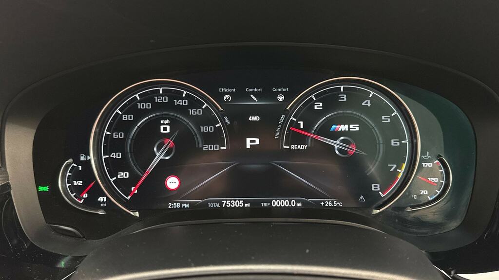 BMW M5 4.4 V8 Steptronic Xdrive Euro 6 Ss Grey #9