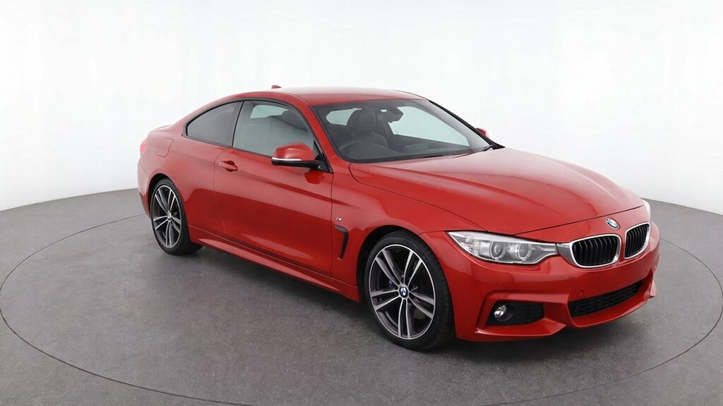 BMW 4 Series 420D 190 M Sport Professional Media Red