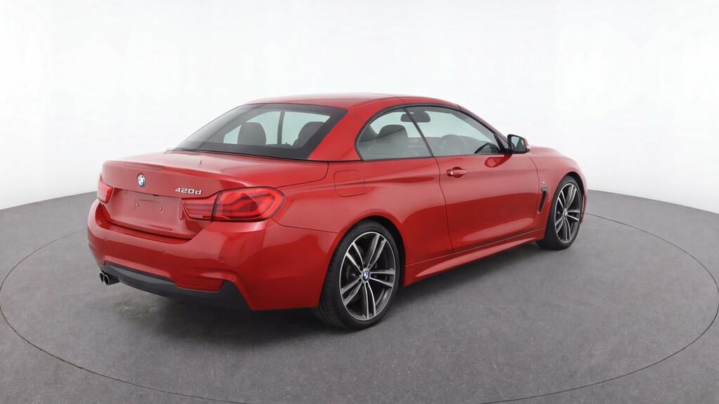 BMW 4 Series 420D 190 M Sport Professional Media Red #4