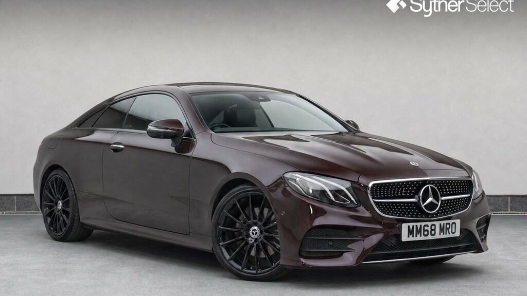 Mercedes-Benz E Class 2.0 E220d Amg Line G-tronic Euro 6 Ss Black #1