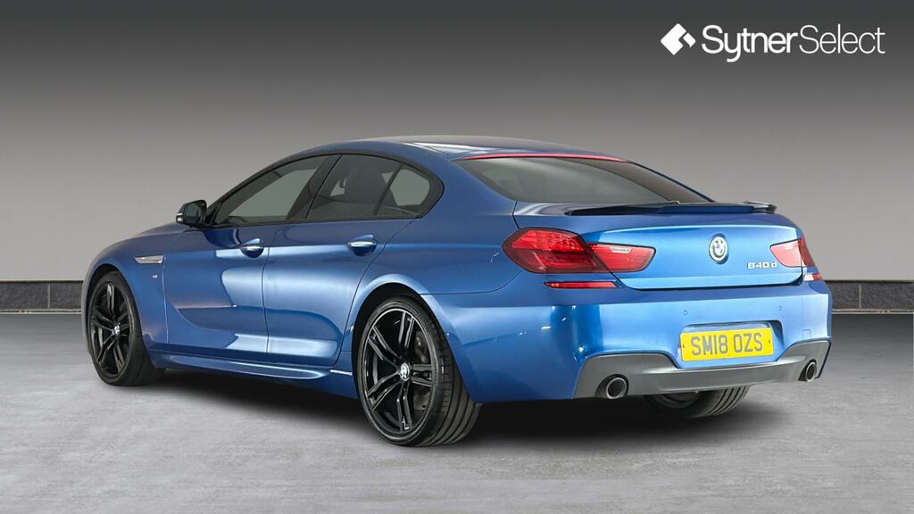 BMW 6 Series Gran Coupe 640D M Sport Blue #2