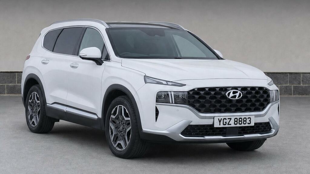 Hyundai Santa Fe 1.6 Tgdi Hybrid Ultimate 4Wd White