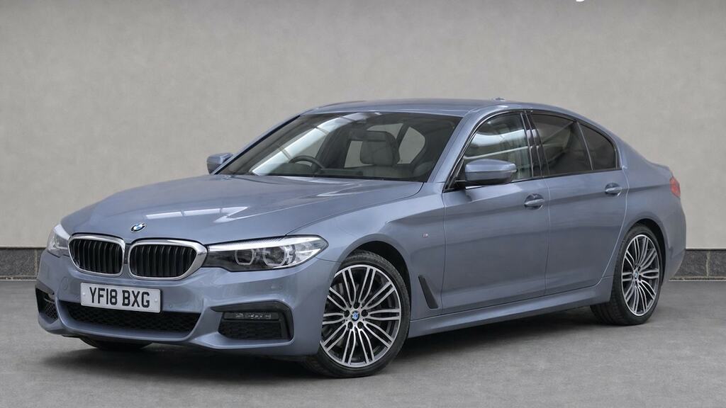 BMW 5 Series 520I M Sport Plus Pack Blue #2
