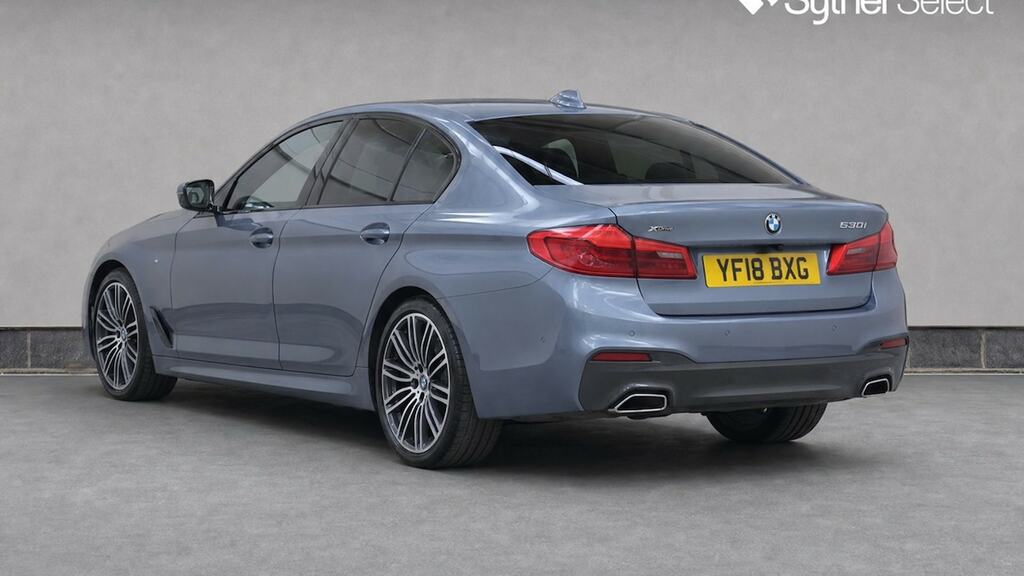 BMW 5 Series 520I M Sport Plus Pack Blue #3