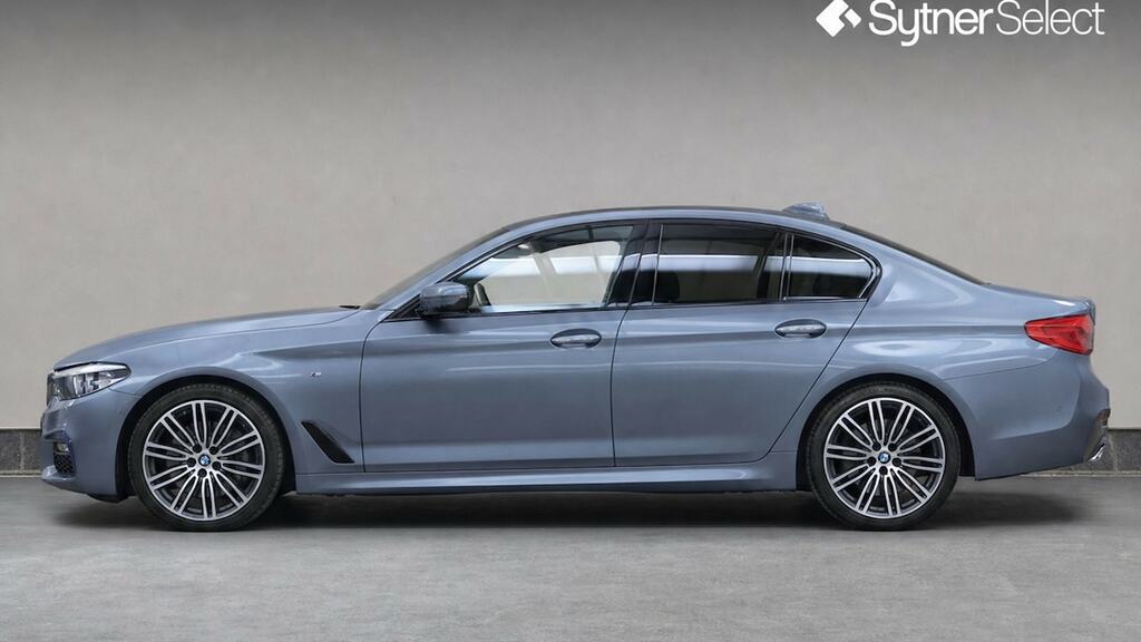 BMW 5 Series 520I M Sport Plus Pack Blue #6