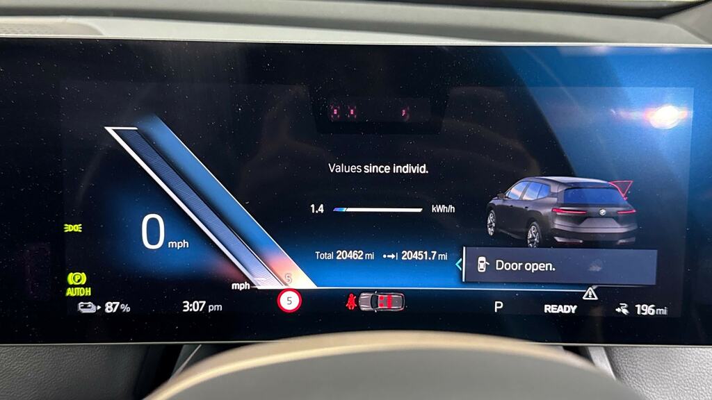 BMW iX IX Xdrive40 M Sport Blue #9