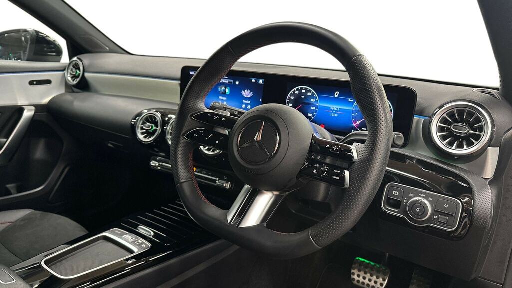 Mercedes-Benz A Class A180 Amg Line Executive KW25NKD Black #3