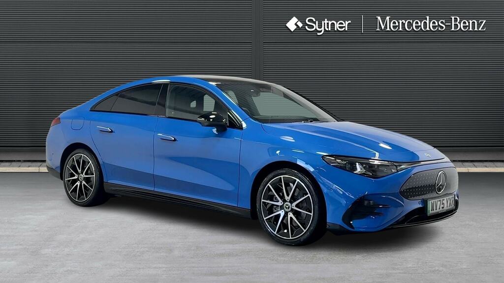Mercedes-Benz CLA Class Cla 250 200Kw Eq Amg Line Prem Ed 85Kwh WV75YXR Blue