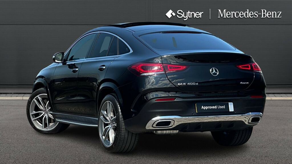 Mercedes-Benz GLE Coupe Gle 400D 4Matic Amg Line Premium 9G-tronic Black #2