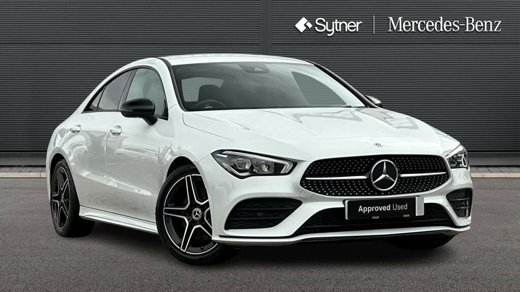 Mercedes-Benz CLA Class Cla 200 Amg Line Executive Tip White