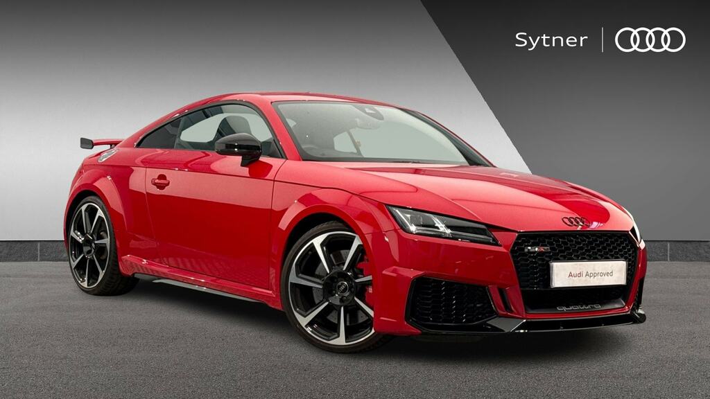 Audi TT RS Tt Rs Tfsi Quattro Audi Sport Ed S Tronic Red