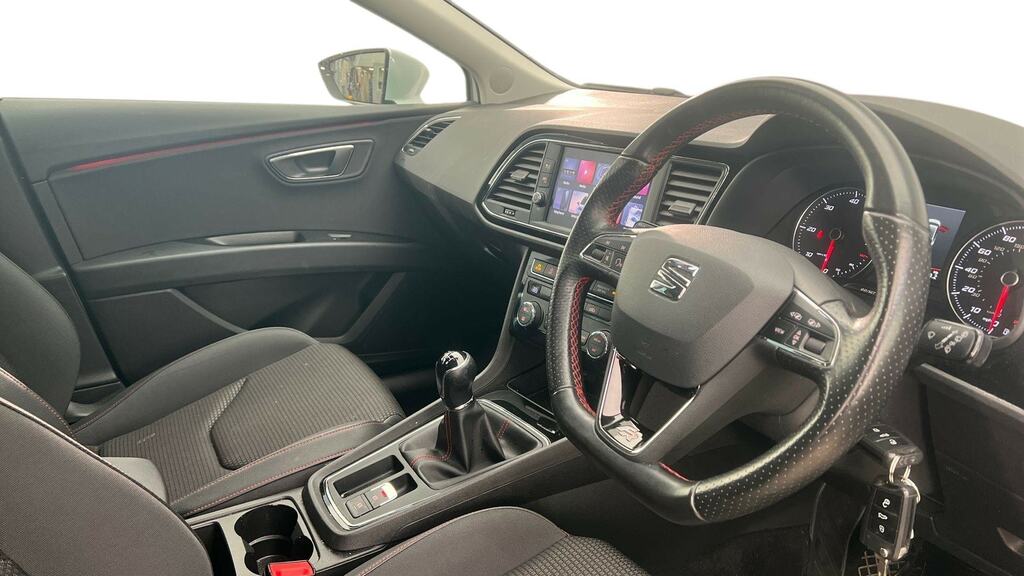 Seat Leon 2.0 Tdi 150 Fr Ez White #6