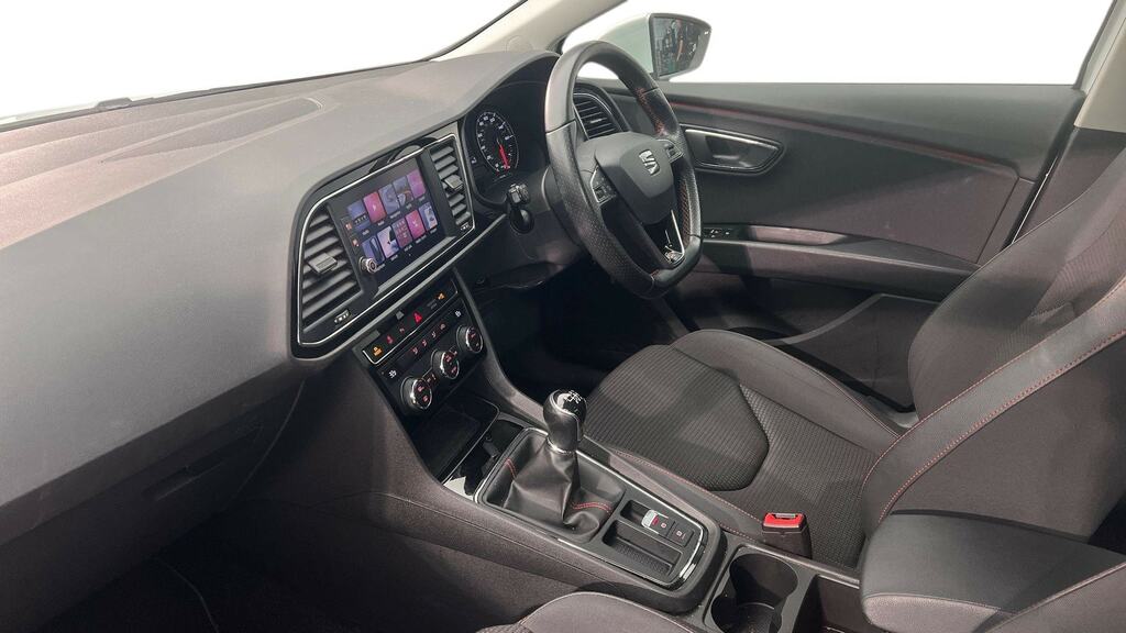 Seat Leon 2.0 Tdi 150 Fr Ez White #2