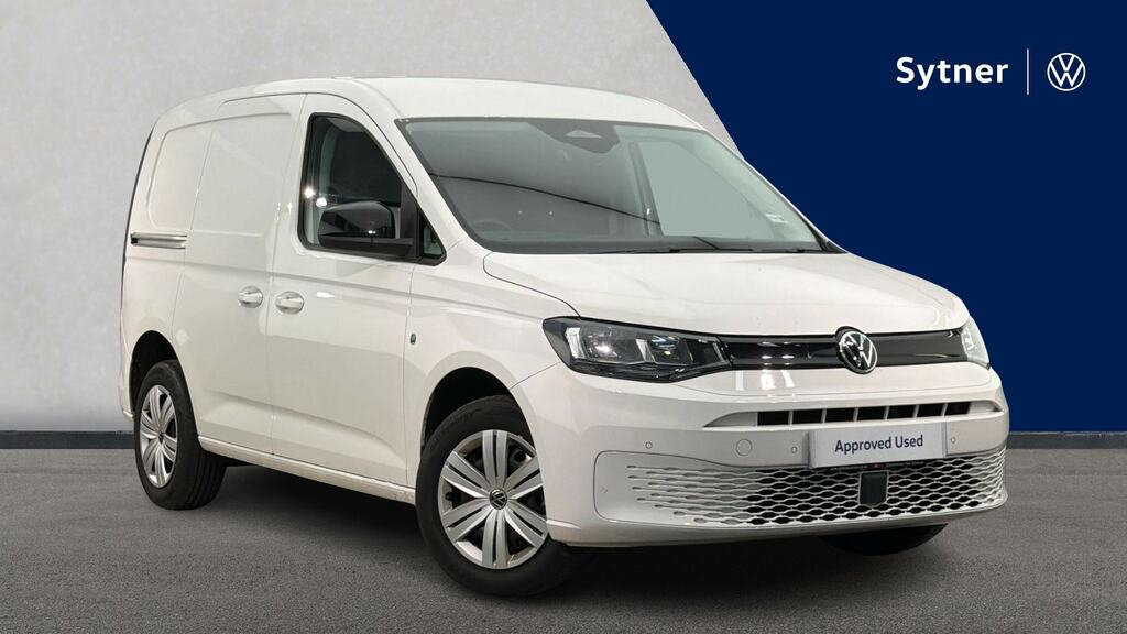 Volkswagen Caddy 2.0 Tdi 122Ps Commerce Plus Van Dsg Tech Pack White
