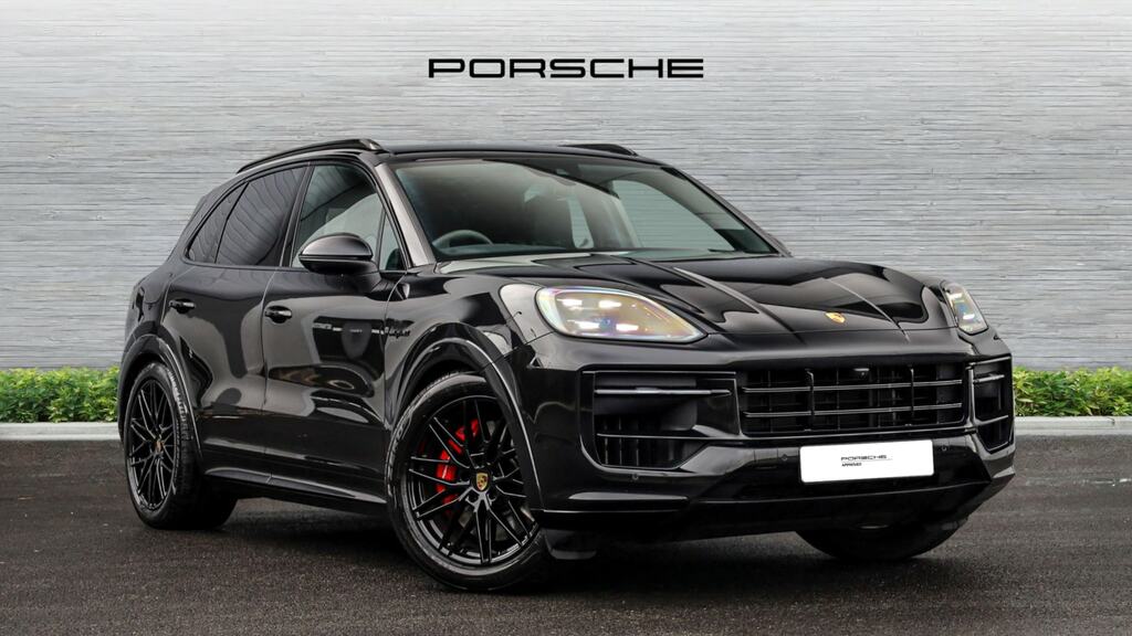 Porsche Cayenne S E-hybrid Tiptronic S Black