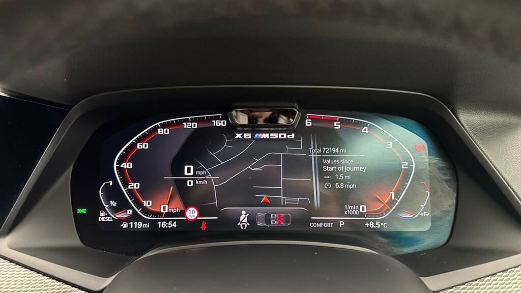 BMW X6 Xdrive30d M Sport Grey #9