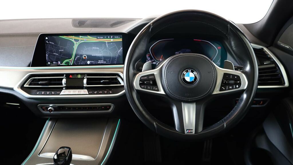 BMW X5 Xdrive40d Mht M Sport White #5