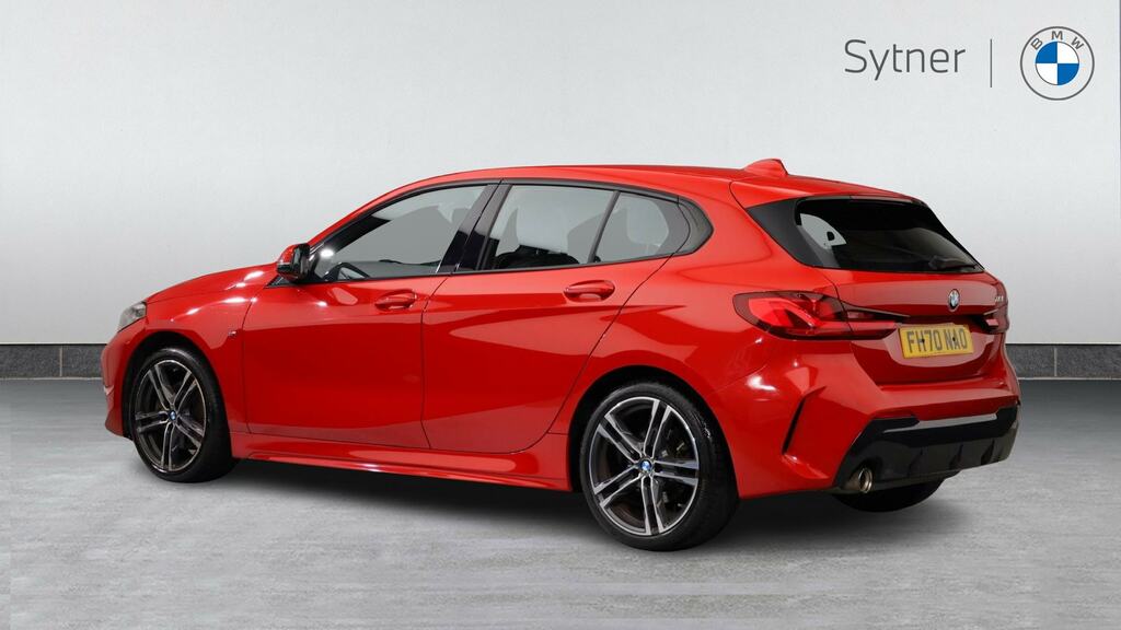 BMW 1 Series 118I M Sport FH70NAO Red #2