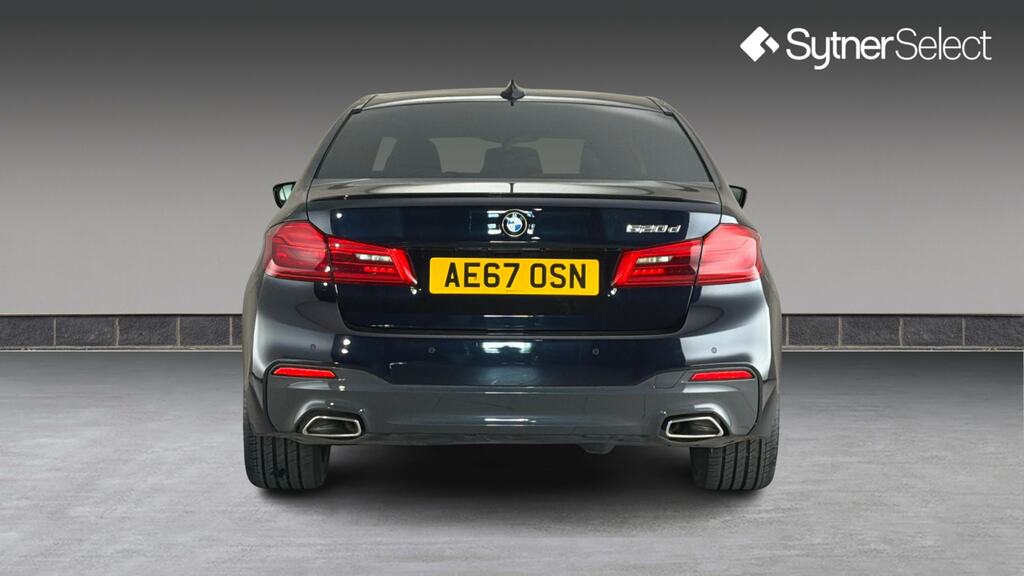 BMW 5 Series 520D M Sport Black #5