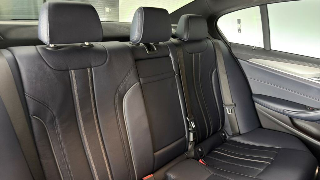 BMW 5 Series 520D M Sport White #12