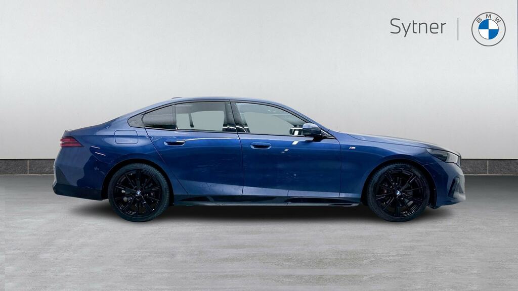 BMW 5 Series 520I M Sport Pro Blue #3