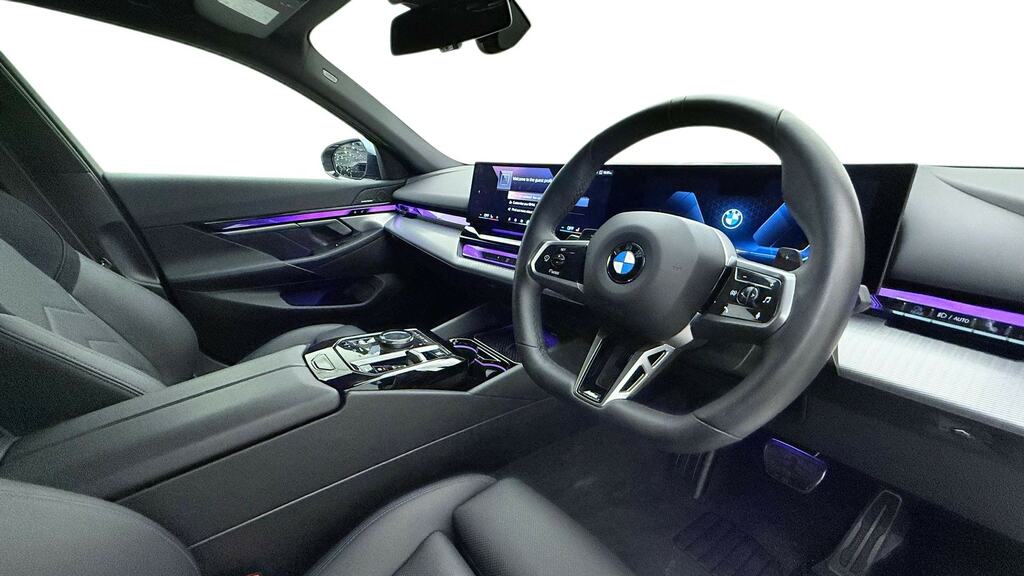 BMW 5 Series 520I M Sport Pro Blue #6