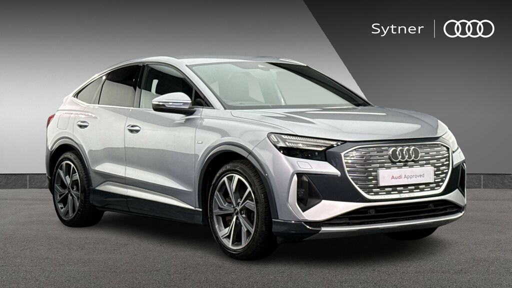 Audi Q4 E Tron 150Kw 40 82.77Kwh Launch Edition BG71UVL Silver