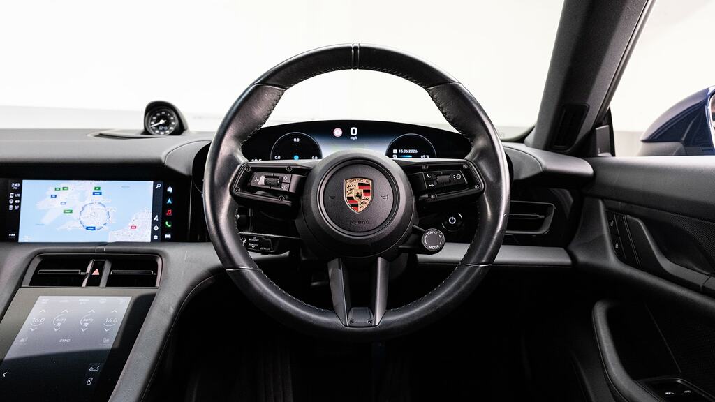 Porsche Taycan Turbo Black #17