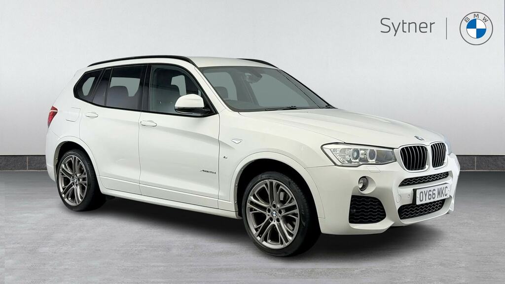 BMW X3 Xdrive20d M Sport Step White